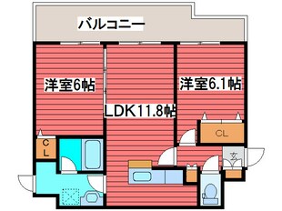 プレステージ福住西の物件間取画像